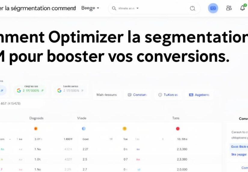 Comment optimiser la segmentation CRM pour booster vos conversions